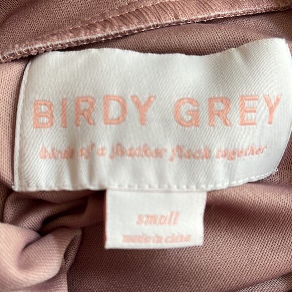 NWT BIRDY GREY Moni Convertible Dress Chiffon Dark Mauve Size Small Bridesmaid - Picture 5 of 7